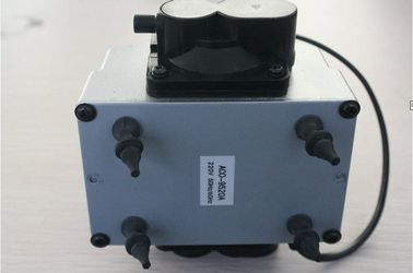 Mini bomba de ar dupla 18KPA/compressor do diafragma da C.A. de ar elétrico pequeno de alumínio
